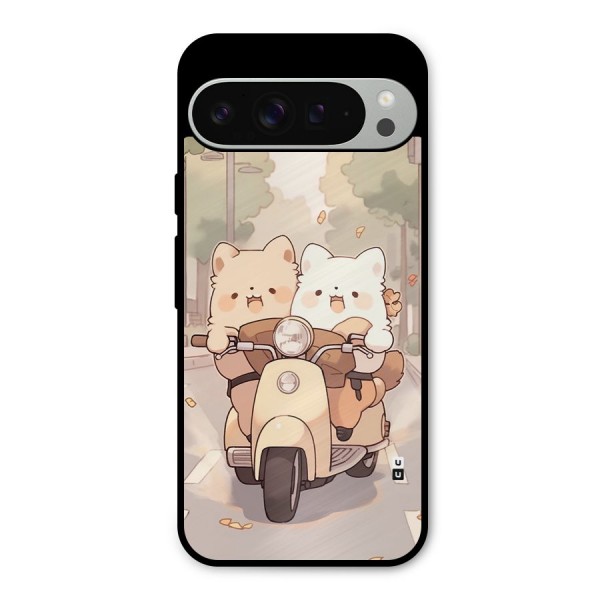 Cute Riders Metal Back Case for Google Pixel 9 Pro XL