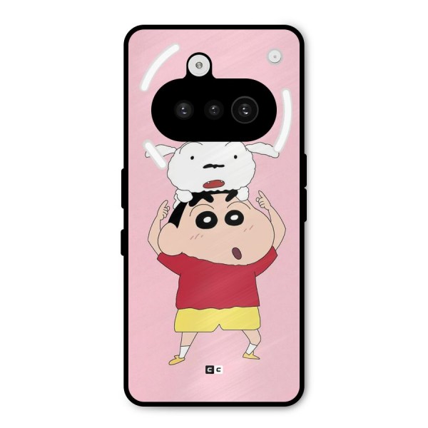 Cute Sheero Metal Back Case for Nothing Phone 3a