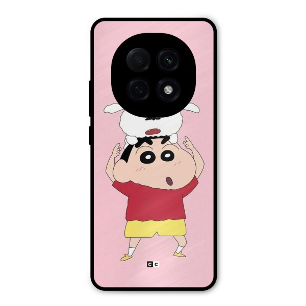 Cute Sheero Metal Back Case for Oppo F29 Pro