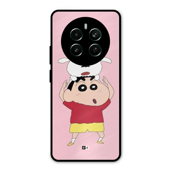 Cute Sheero Metal Back Case for Realme 12 Pro Plus