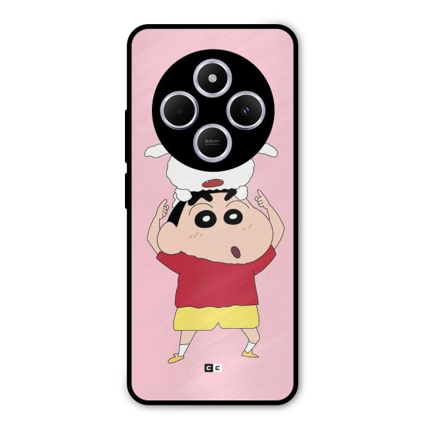Cute Sheero Metal Back Case for Redmi A4