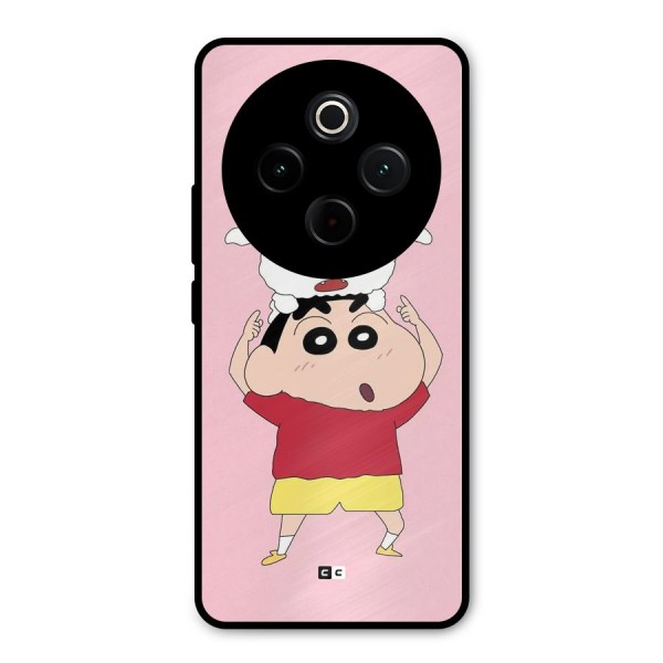 Cute Sheero Metal Back Case for Vivo T4