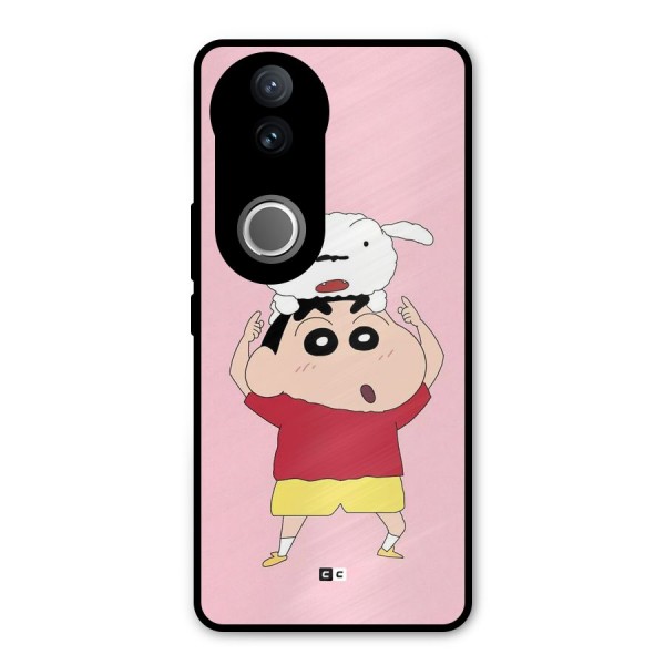 Cute Sheero Metal Back Case for Vivo V50e