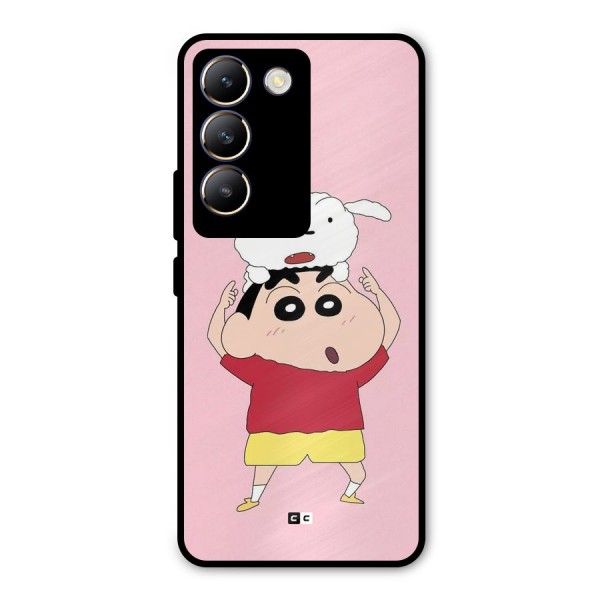 Cute Sheero Metal Back Case for Vivo Y200e