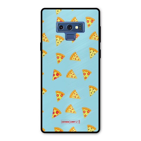 Cute Slices of Pizza Metal Back Case for Galaxy Note 9