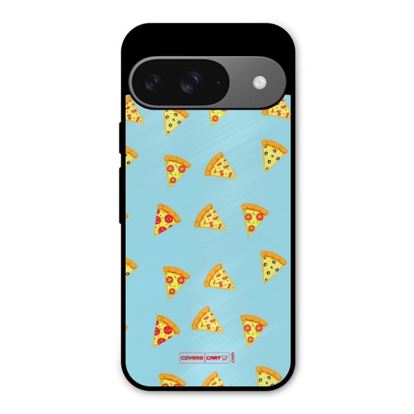 Cute Slices of Pizza Metal Back Case for Google Pixel 9