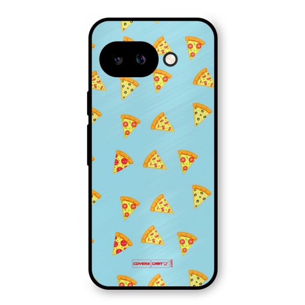Cute Slices of Pizza Metal Back Case for Google Pixel 9a