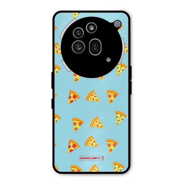Cute Slices of Pizza Metal Back Case for Nothing Phone 3a Pro