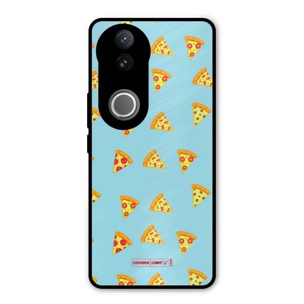 Cute Slices of Pizza Metal Back Case for Vivo V50e