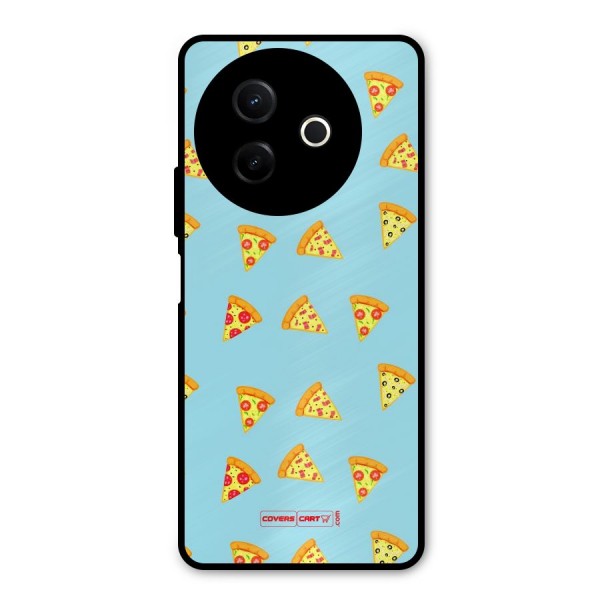 Cute Slices of Pizza Metal Back Case for Vivo Y39