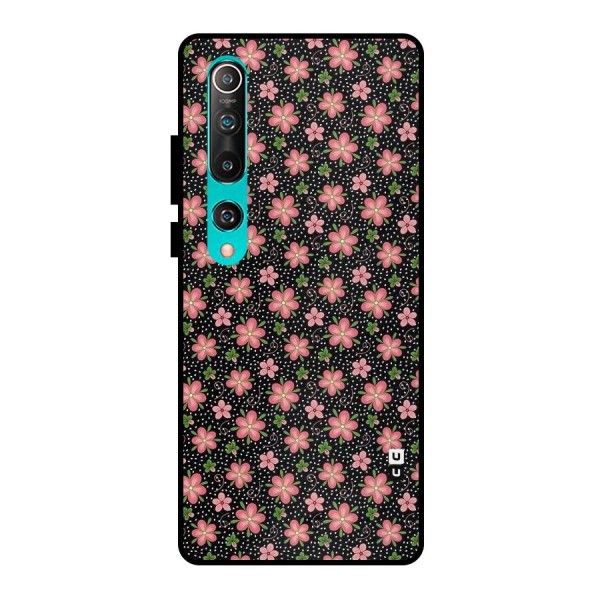 Cute Tiny Flowers Metal Back Case for Mi 10