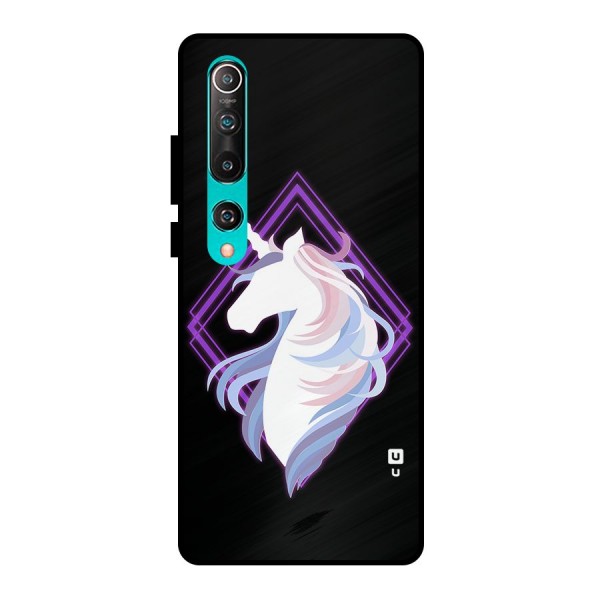 Cute Unicorn Illustration Metal Back Case for Mi 10