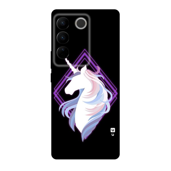 Cute Unicorn Illustration Original Polycarbonate Back Case for Vivo V27