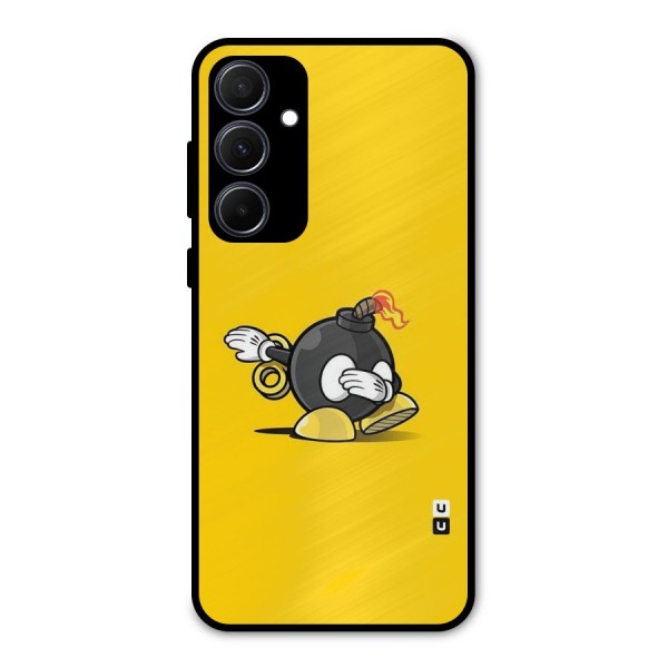 Dab Bomb Metal Back Case for Galaxy A35