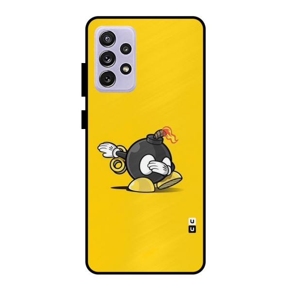 Dab Bomb Metal Back Case for Galaxy A72