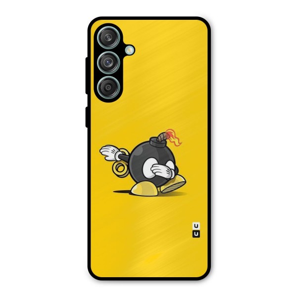 Dab Bomb Metal Back Case for Galaxy M55 5G