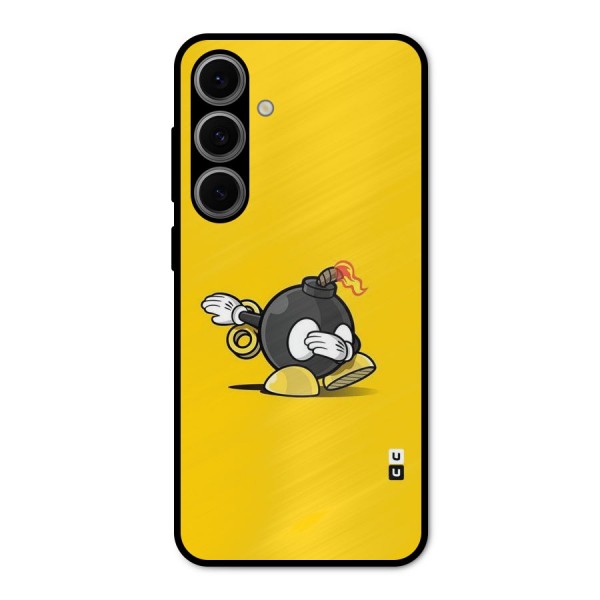 Dab Bomb Metal Back Case for Galaxy S24 FE