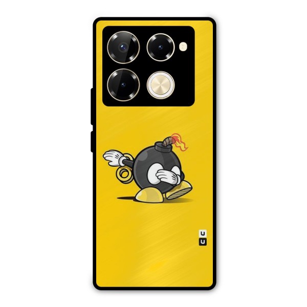 Dab Bomb Metal Back Case for Infinix Note 40 Pro Plus