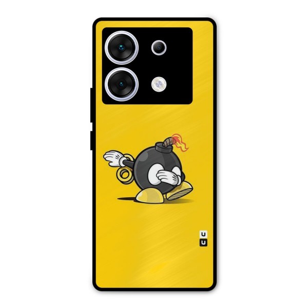 Dab Bomb Metal Back Case for Infinix Zero 30 5G