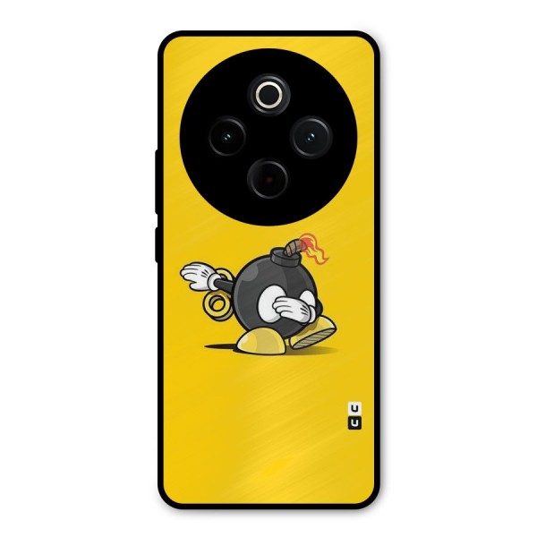 Dab Bomb Metal Back Case for Vivo T4