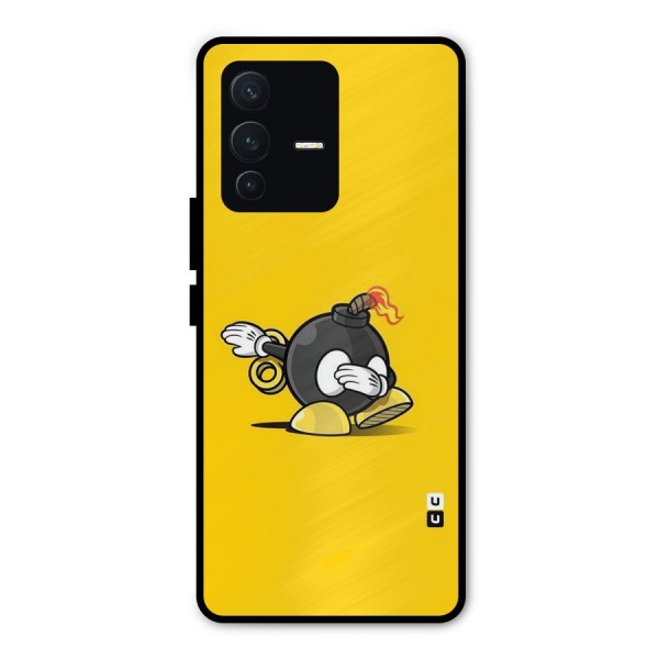 Dab Bomb Metal Back Case for Vivo V23 Pro