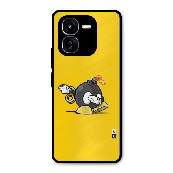 Dab Bomb Metal Back Case for iQOO Z9x