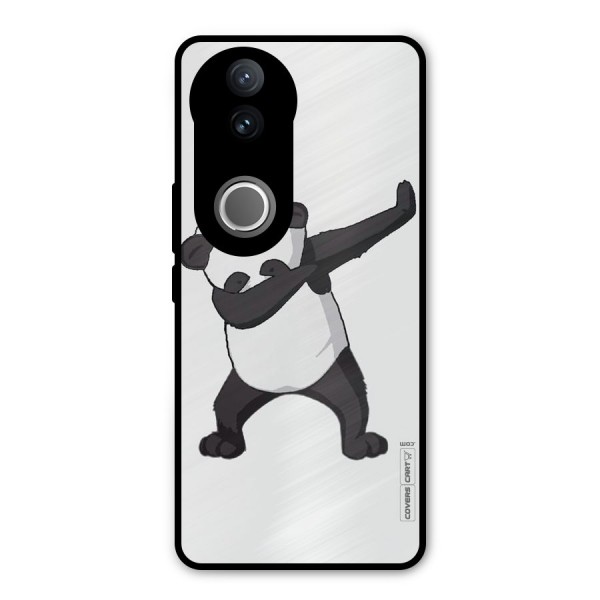 Dab Panda Shoot Metal Back Case for Vivo V50e