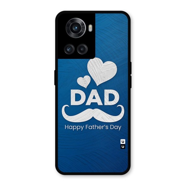 Dad Happy Fathers Day Metal Back Case for OnePlus 10R