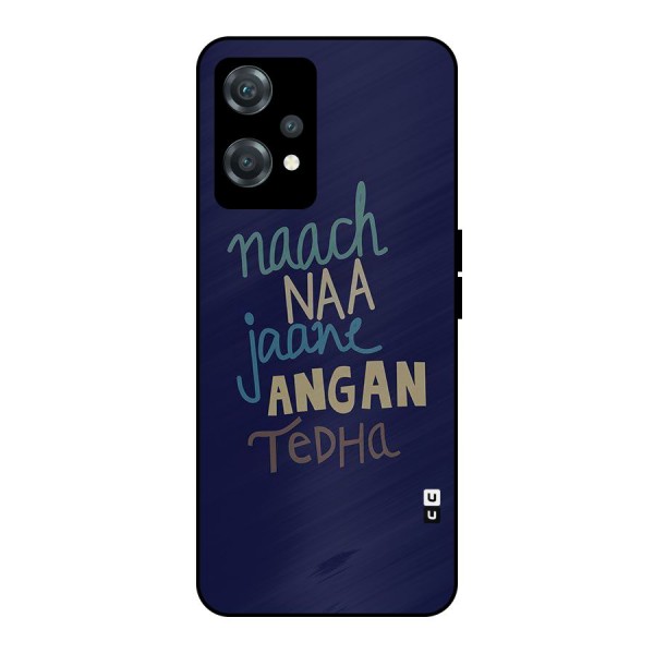 Dance Words Metal Back Case for OnePlus Nord CE 2 Lite 5G