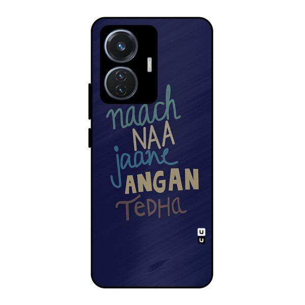 Dance Words Metal Back Case for iQOO Z6 44W
