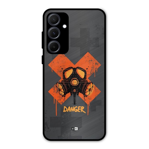 Danger Mask Metal Back Case for Galaxy A35