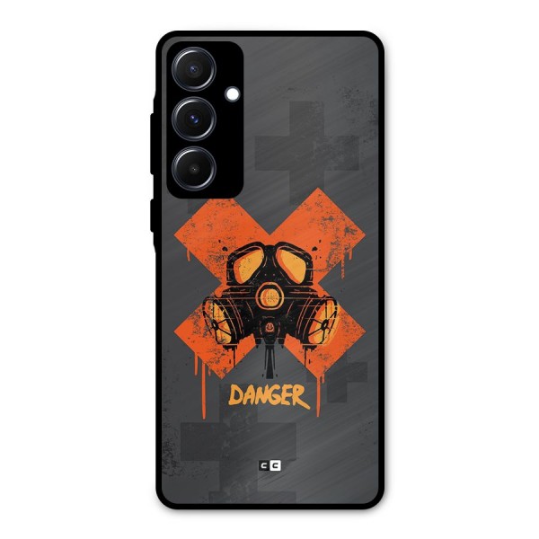 Danger Mask Metal Back Case for Galaxy A55