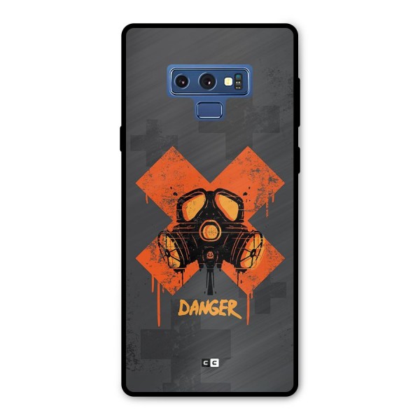 Danger Mask Metal Back Case for Galaxy Note 9