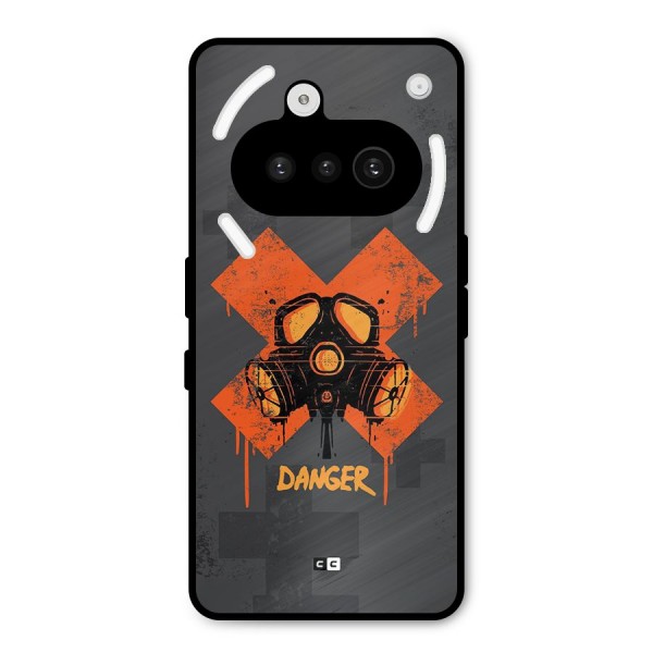Danger Mask Metal Back Case for Nothing Phone 3a