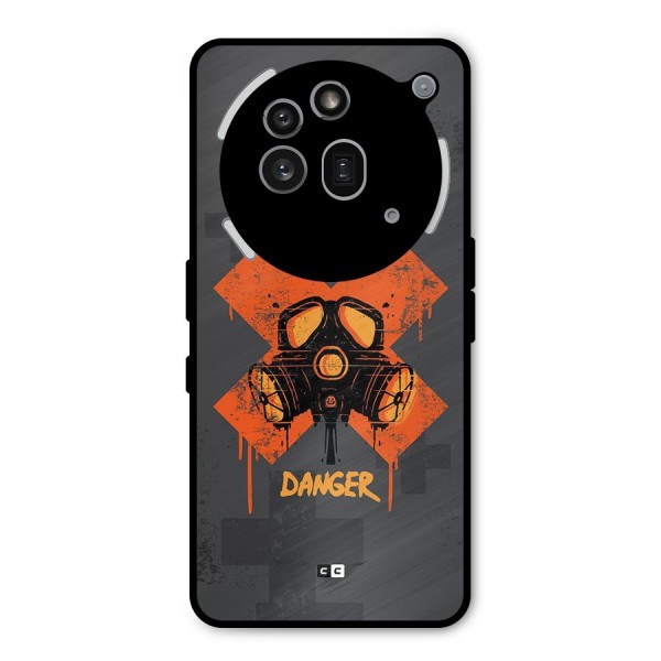Danger Mask Metal Back Case for Nothing Phone 3a Pro