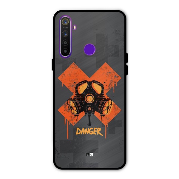 Danger Mask Metal Back Case for Realme Narzo 10