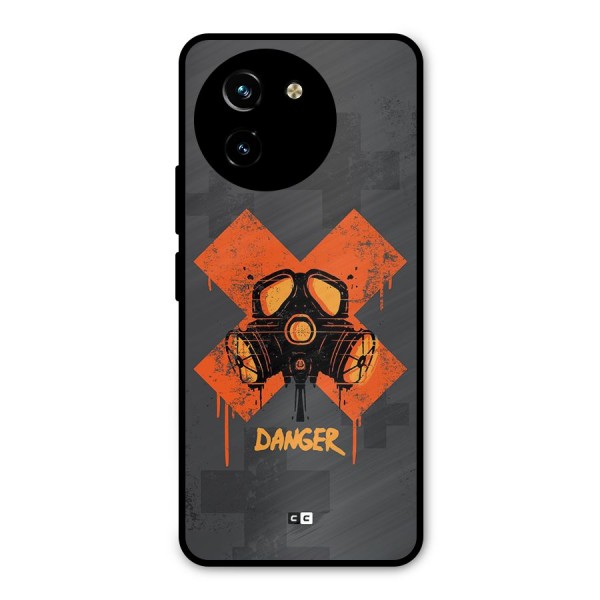 Danger Mask Metal Back Case for Vivo T3x