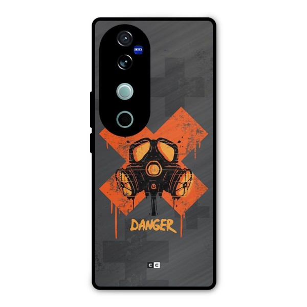 Danger Mask Metal Back Case for Vivo V40 Pro
