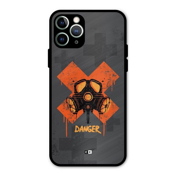 Danger Mask Metal Back Case for iPhone 11 Pro Max