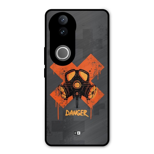 Danger Mask Metal Back Case for iQOO Z10R