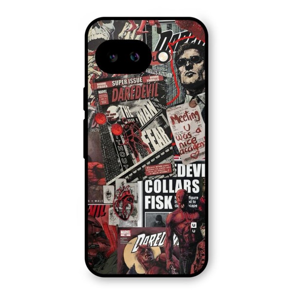Daredevil Story Metal Back Case for Google Pixel 9a