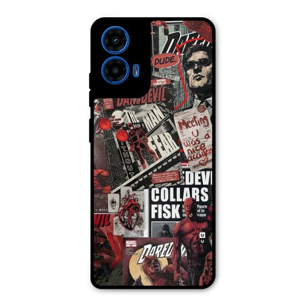 Daredevil Story Metal Back Case for Moto G45