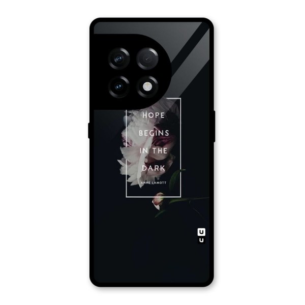 Dark Hope Glass Back Case for OnePlus 11R