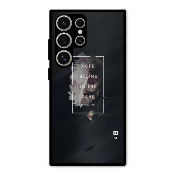 Dark Hope Metal Back Case for Galaxy S24 Ultra