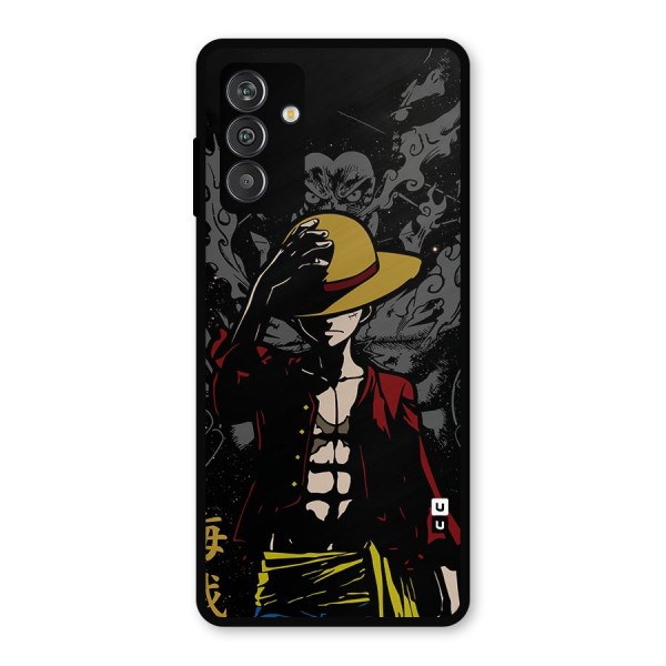 Dark Luffy Art Metal Back Case for Galaxy M14 5G