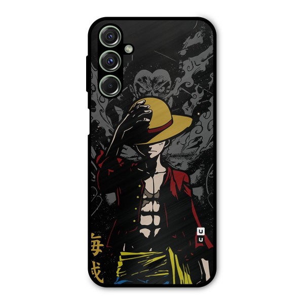 Dark Luffy Art Metal Back Case for Galaxy M34