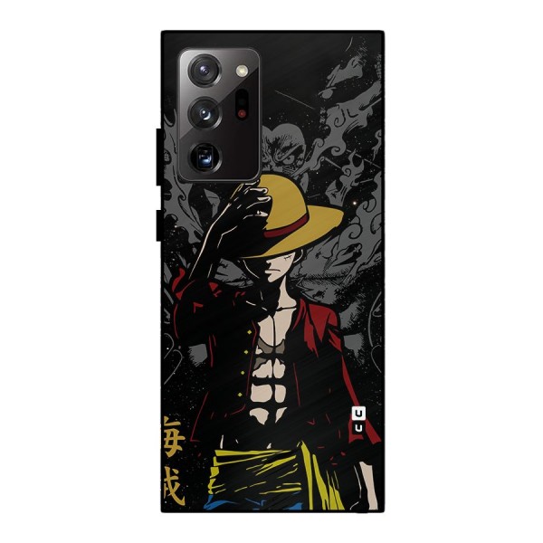 Dark Luffy Art Metal Back Case for Galaxy Note 20 Ultra