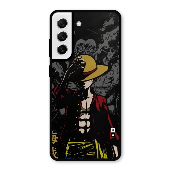 Dark Luffy Art Metal Back Case for Galaxy S21 FE 5G