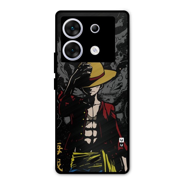 Dark Luffy Art Metal Back Case for Infinix Zero 30 5G