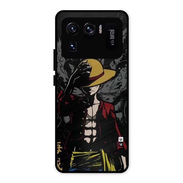 Dark Luffy Art Metal Back Case for Mi 11 Ultra